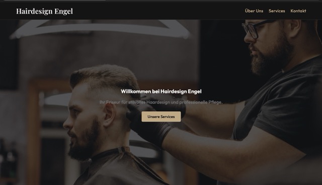 Hairdesign Engel Website Vorschau