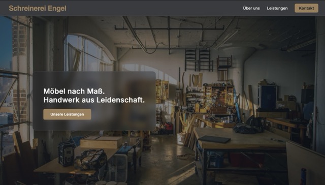 Schreiner Engel Website Vorschau